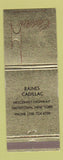Matchbook Cover - Raines Cadillac Smithtown NY