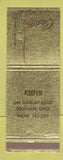 Matchbook Cover - Center City Cadillac Philadelphia PA WEAR