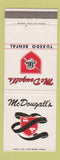 Matchbook Cover - McDougall's Laundry San Antonio TX