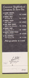 Matchbook Cover - McDougall's Laundry San Antonio TX