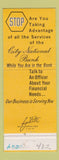 Matchbook Cover - City National Bank Austin TX