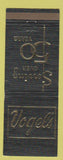 Matchbook Cover - Vogel's Restaurant Whiting IN