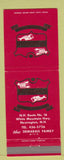 Matchbook Cover - Flagstones Restaurant Newington NH