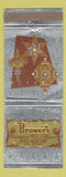 Matchbook Cover - Brower's Cafe Long Beach CA Christmas WEAR