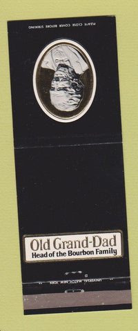 Matchbook Cover - Old Grand Dad Bourbon liquor Frankfort KY