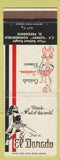 Matchbook Cover - El Dorado Restaurant Milwaukee WI