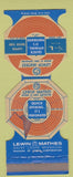 Matchbook Cover - Lewin Mathes Copper Water Tube St Louis MO