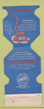 Matchbook Cover - Lewin Mathes Copper Water Tube St Louis MO