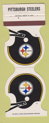 Matchbook Cover - Pittsburgh Steelers Football 1986 Hays Hartzell Real Estate