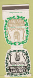 Matchbook Cover - First Federal Savings Westfield NJ Christmas