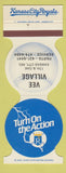 Matchbook Cover - Kansas City Royals Baseball Vee Village MO 1983
