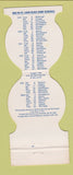 Matchbook Cover - St Louis Blues Hockey 1983