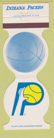 Matchbook Cover - Indiana Pacers Basketball 1982