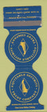 Matchbook Cover - Equitable Security Trust Wilmington Dover Newark Odessa DE