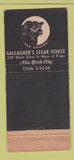 Matchbook Cover - Gallagher's Steak House New York City  21 Strike Feature