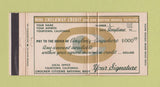 Matchbook Cover - Crocker Citizens National Bank WEAR 30 Strike