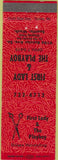Matchbook Cover - First Lady  and  The Playboy Salon Seattle WA red