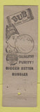Matchbook Cover - Warrens Mint Cocktail Gum DD Bean