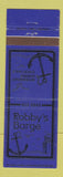 Matchbook Cover - Robby's Barge Restaurant