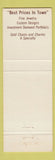Matchbook Cover - Mining Company Jewelry Anaheim CA