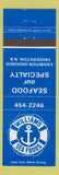 Matchbook Cover - William's Seafood Fredericton NB
