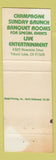 Matchbook Cover - Casa Lopez Restaurant Mexican Toluca Lake CA WEAR