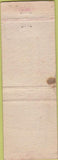 Matchbook Cover - Del Rio Restaurant Columbus OH WORN