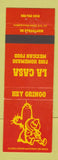 Matchbook Cover - La Casa Mexican Restaurant