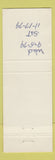 Matchbook Cover - Lion Bar Lawrence NY
