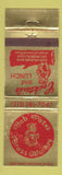 Matchbook Cover - Bob Pate's Brass Monkey Los Angeles CA