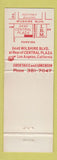 Matchbook Cover - Bob Pate's Brass Monkey Los Angeles CA