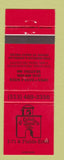 Matchbook Cover - El Caballero Mexican Restaurant