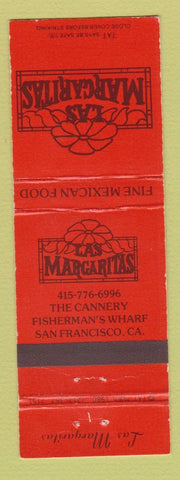 Matchbook Cover - Las Margaritas Mexican Restaurant San Francisco CA