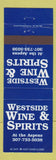 Matchbook Cover - Westside Wine Spirits