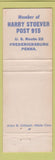 Matchbook Cover - John Gilbert State Commander American Legion PA 1968 WEAR
