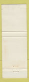 Matchbook Cover - Cadillac House Motel Detroit MI