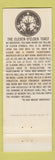 Matchbook Cover - Elks Lodge Bremerton WA