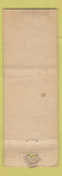 Matchbook Cover - Ed Storem State Senator Election WORN