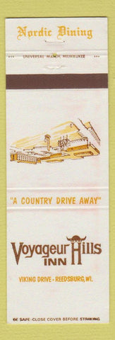Matchbook Cover - Voyageur Hills Inn Reedsburg WI