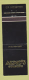 Matchbook Cover - Arno's Restaurant Houston TX