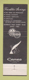 Matchbook Cover - Franklin Savings Association Chicago IL Benjamin