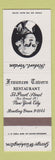 Matchbook Cover - Fraunces Tavern Restaurant New York City George Washington