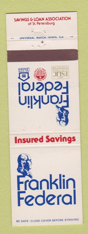 Matchbook Cover - Franklin Federal Savings St Petersburg FL