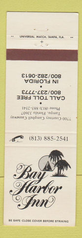 Matchbook Cover - Bay Harbor Inn Tampa FL