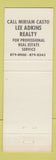 Matchbook Cover - Miriam Casto Lee Adkins Real Estate West Jefferson OH