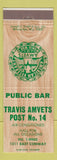 Matchbook Cover - Travis Amvets Post #14 WI?
