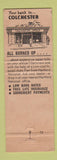 Matchbook Cover - Hartford National Bank CT