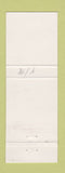 Matchbook Cover - Greek Characters Restaurant Vancouver BC