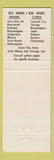Matchbook Cover - The Wheel Restaurant IN IL CHAIN