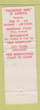 Matchbook Cover - Dean's Friendship Inn Hope AR